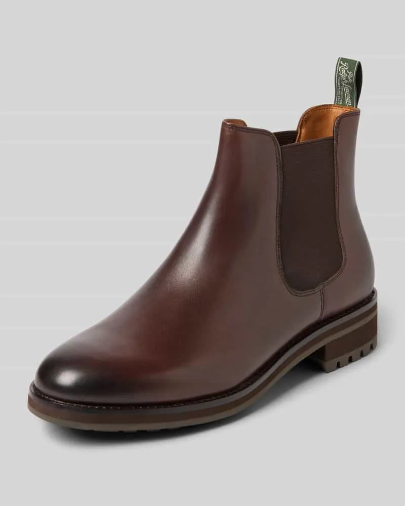 Ralph Lauren Chelsea Boots mit elastischem Einsatz Modell 'BRYSON 
