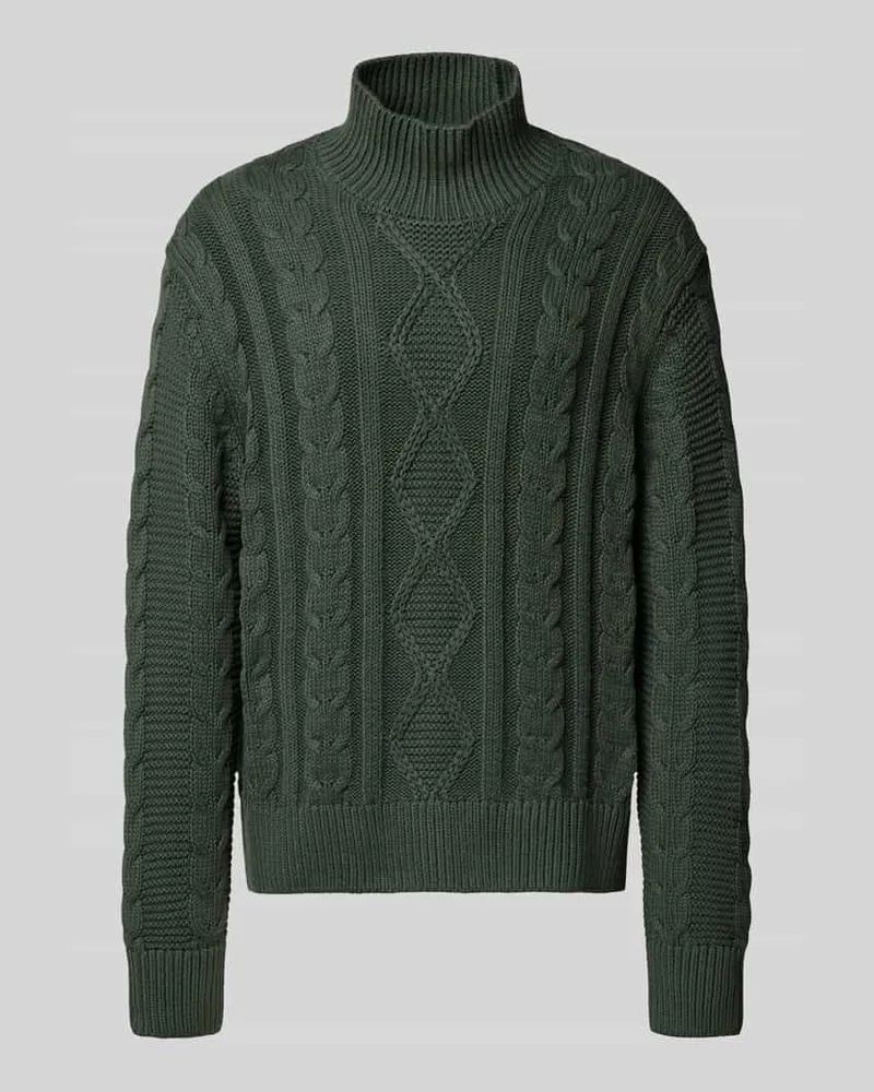 Selected Homme Regular Fit Rollkragenpullover aus reiner Baumwolle Modell 'UFFE 
