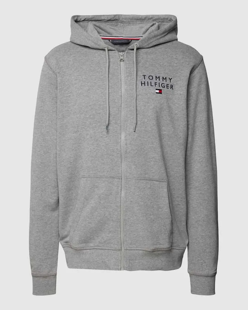 Tommy Hilfiger Sweatjacke mit seitlichen Eingrifftaschen 