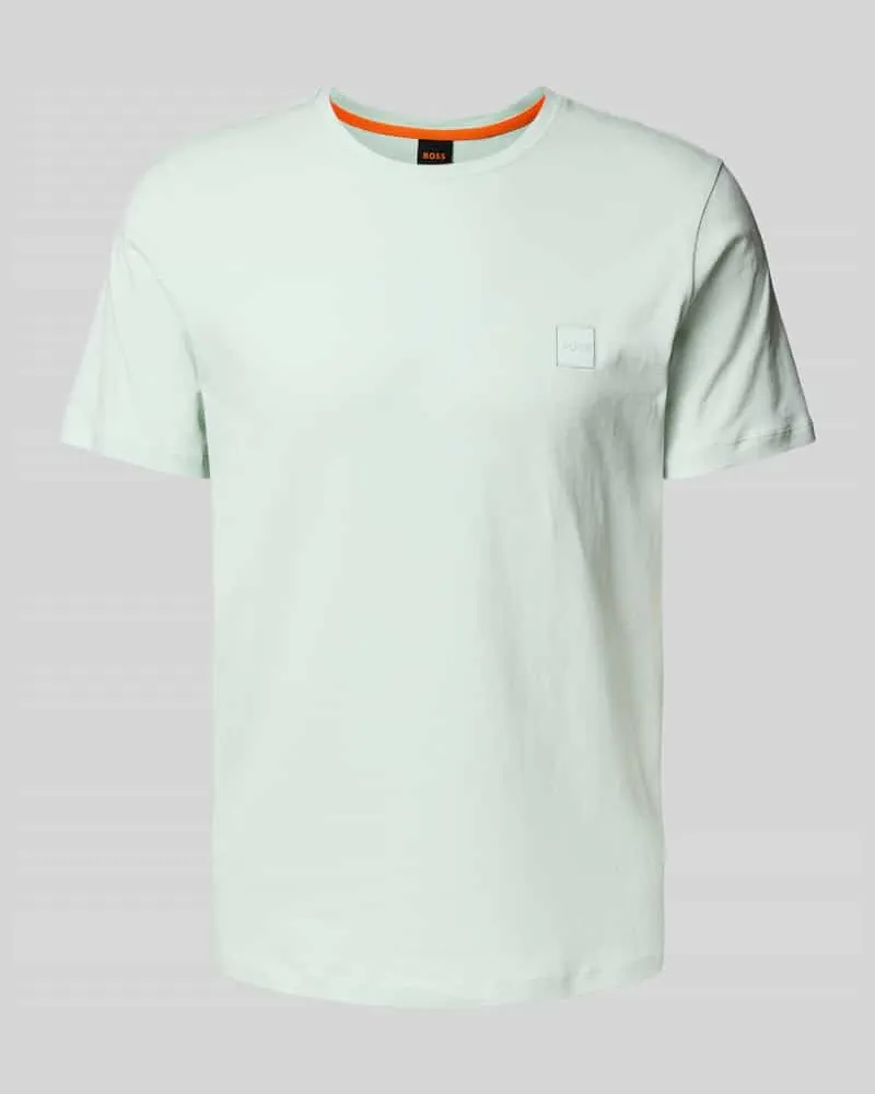 HUGO BOSS T-Shirt mit Rundhalsausschnitt Modell 'Tales Hellblau