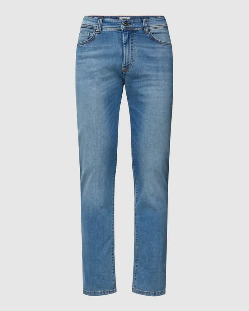 McNeal Jeans mit Label-Patch 