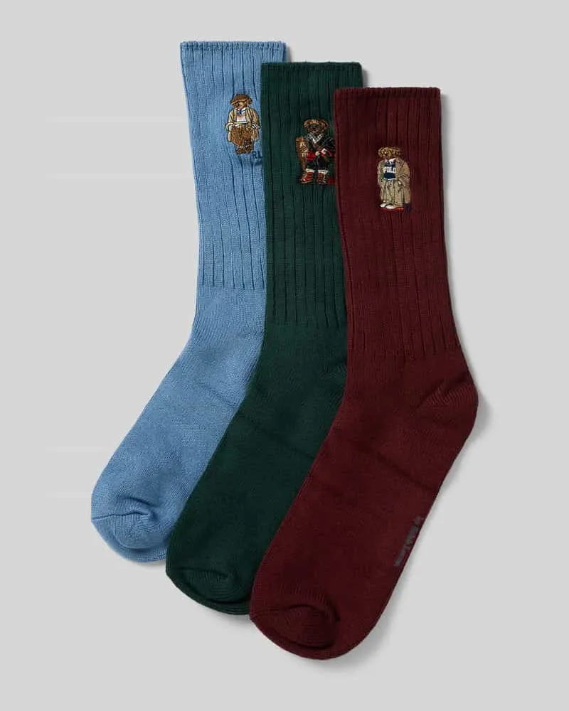 Ralph Lauren Socken mit Label-Stitching im 3er-Pack 