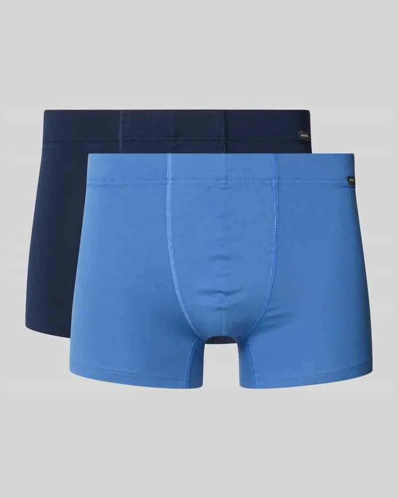 Hanro Trunks mit Label-Patch im 2er-Pack Marine