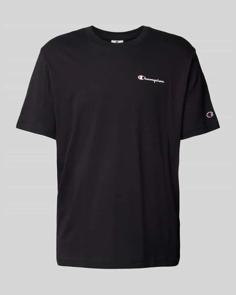 Champion T-Shirt mit Label-Print 