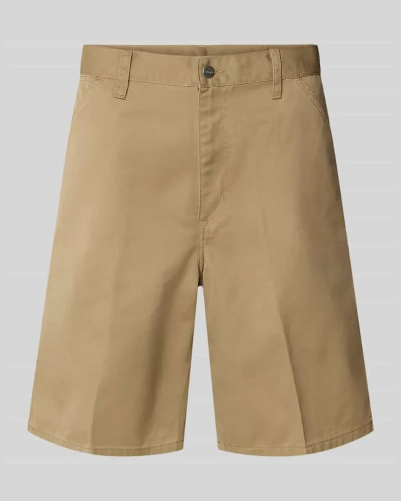 Carhartt WIP Bermudas mit Gesäßtaschen Beige