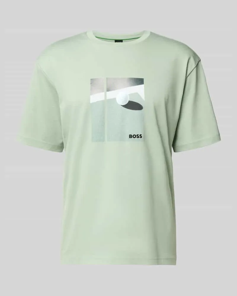 HUGO BOSS Relaxed Fit T-Shirt aus reiner Baumwolle Modell 'JOIN Mint