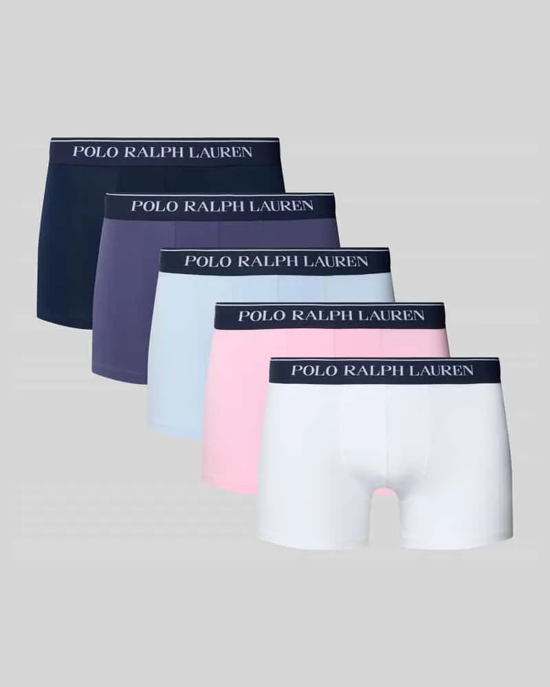 Ralph Lauren Trunks mit Logo-Stitching im 5er-Pack 
