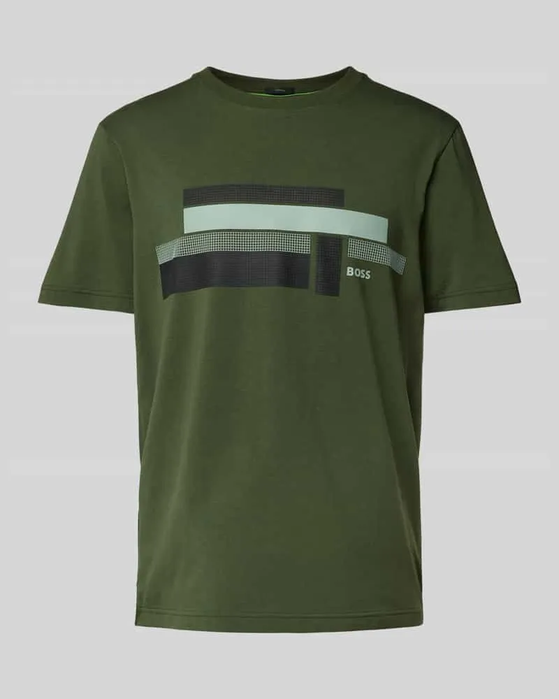 HUGO BOSS T-Shirt mit Label-Print 
