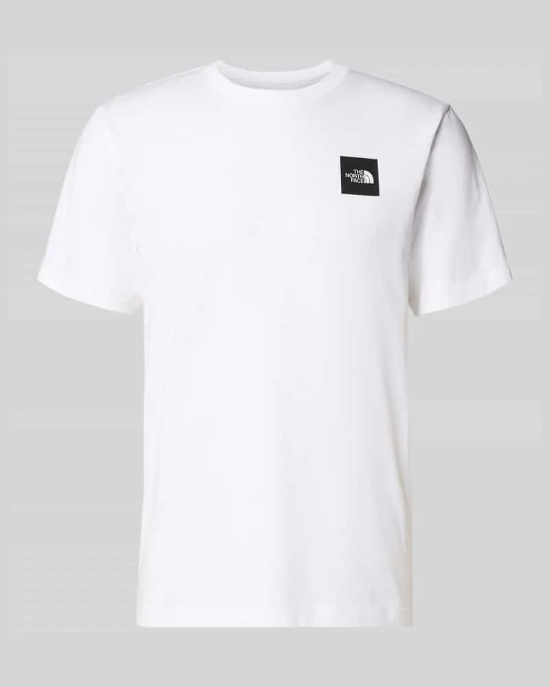 The North Face T-Shirt aus Baumwoll-Mix Modell 'EVOLUTION Weiss