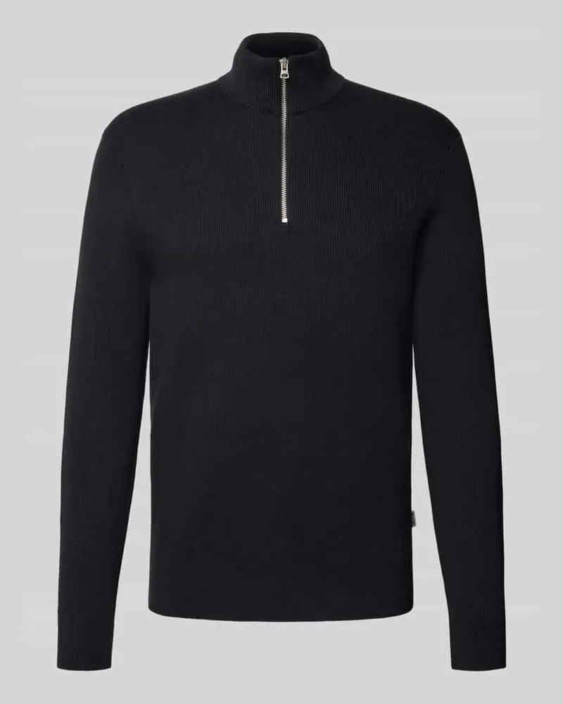 Only & Sons Regular Fit Strickpullover aus Baumwoll-Mix Modell 'PHIL 