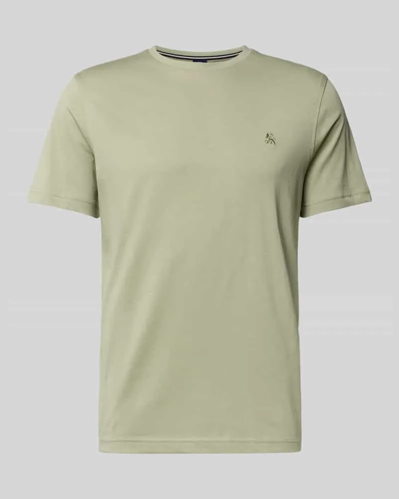 Lerros T-Shirt mit Logo-Stitching 
