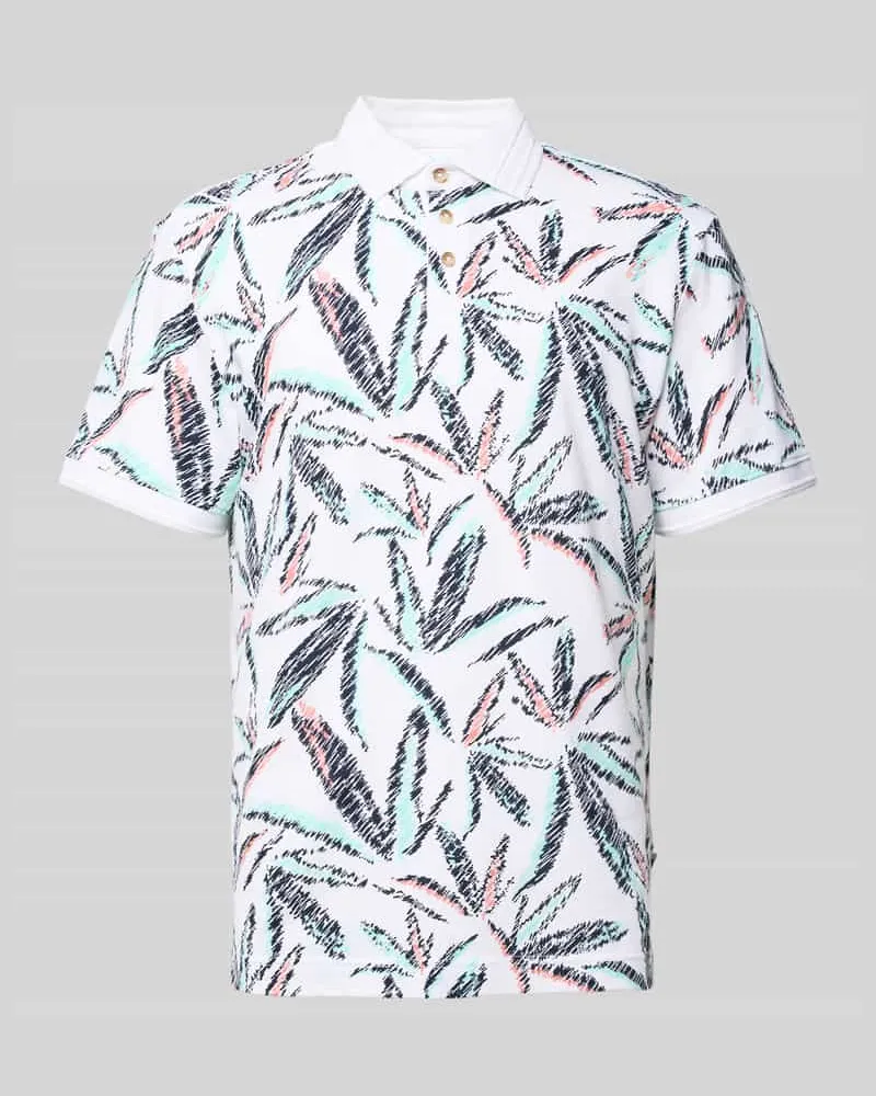 Tom Tailor Regular Fit Poloshirt aus Baumwoll-Elasthan-Mix 