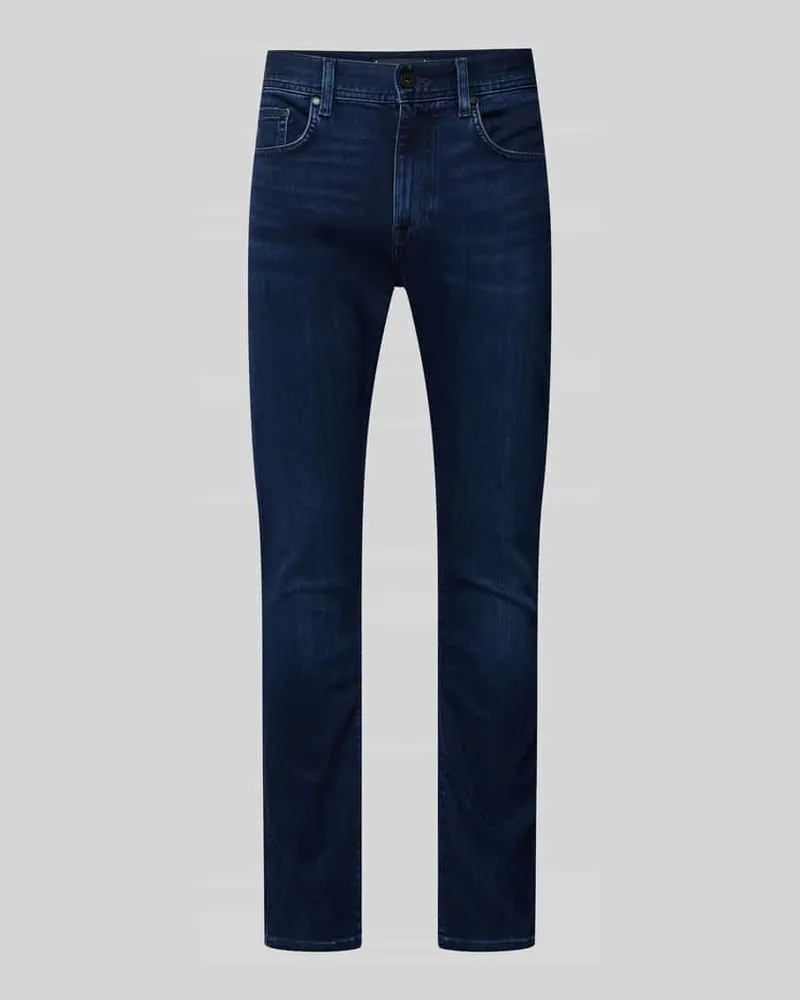 Tommy Hilfiger Slim Fit Jeans im 5-Pocket-Design Modell 'BLEECKER Jeansblau