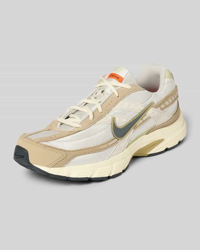 Nike Sneaker aus Leder-Mix mit Logo-Print Modell 'INITIATOR Hellbraun