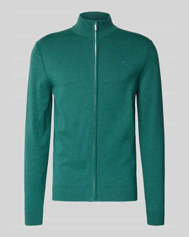 Tom Tailor Regular Fit Strickjacke aus reiner Baumwolle 
