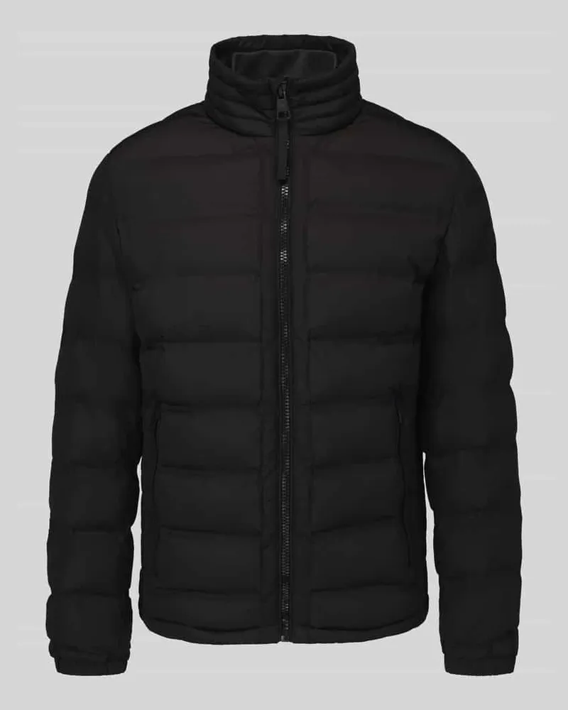 Strellson Regular Fit Steppjacke mit Stehkragen Modell 'MODENA FUSED Black