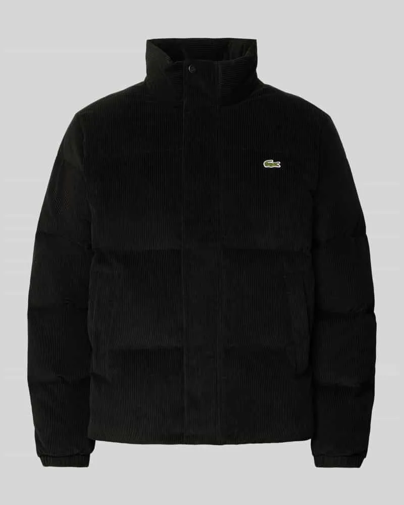 Lacoste Steppjacke mit Logo-Detail Black