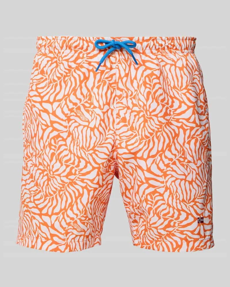 Napapijri Badehose mit elastischem Bund und Tunnelzug 