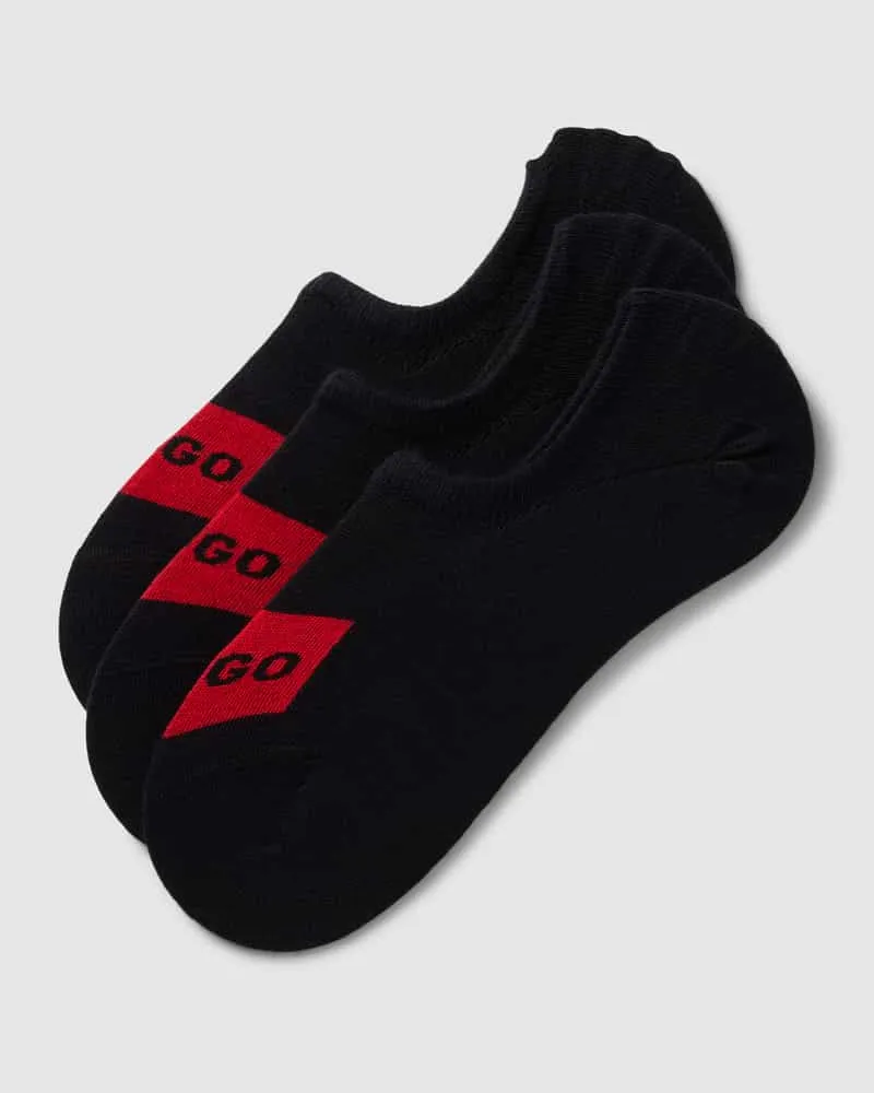 HUGO BOSS Sneakersocken im 3er-Pack Modell 'LABEL 
