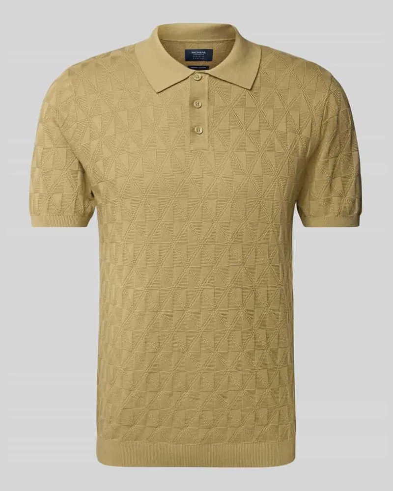 McNeal Regular Fit Poloshirt mit Knopfleiste 