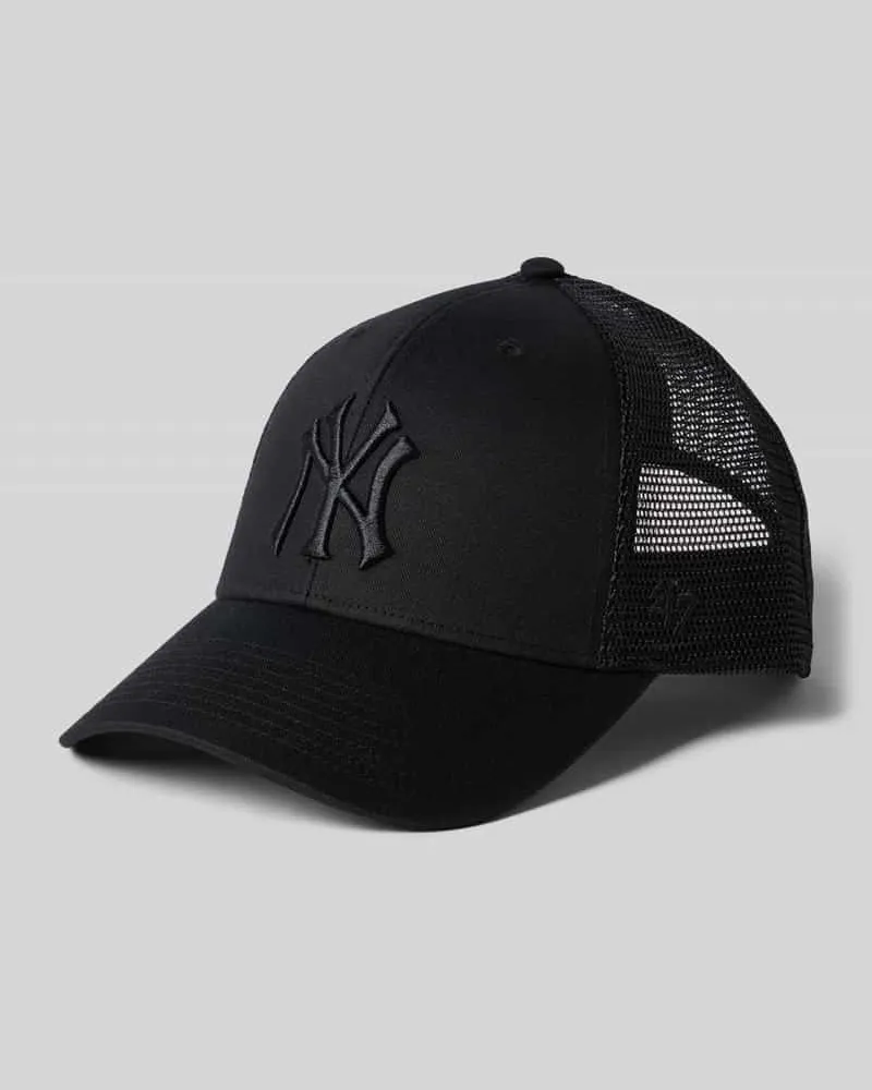 '47 Trucker Cap mit Label-Stitching Modell 'NEYYAN BRANSON Black