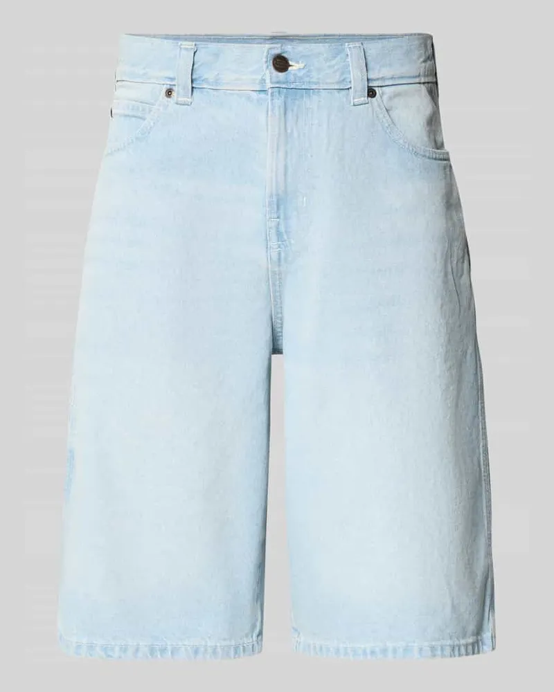 Dickies Loose Fit Bermudas mit Eingrifftaschen Jeansblau