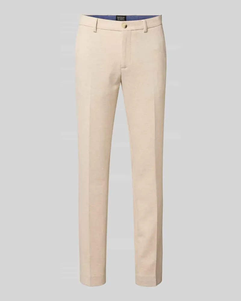 Scotch&Soda Regular Fit Hose mit Gürtelschlaufen Modell 'MOTT Camel