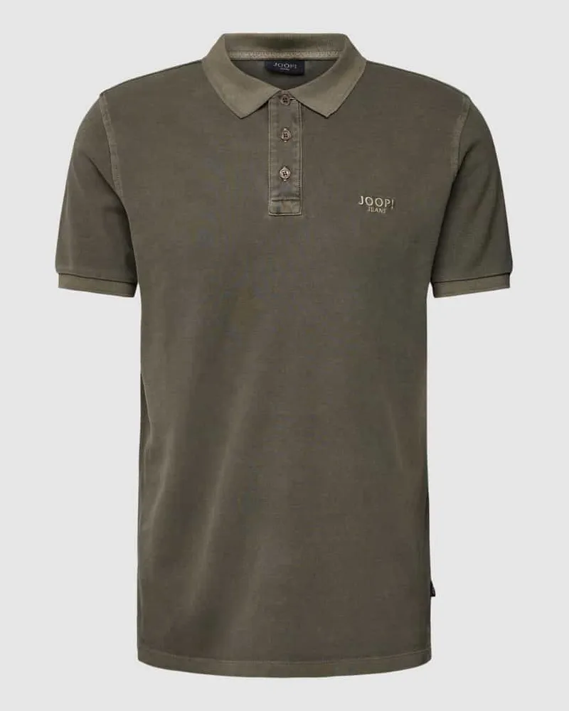 JOOP! Regular Fit Poloshirt im unifarbenen Design Modell 'Ambrosio 