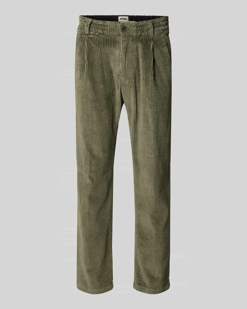 Drykorn Regular Fit Cordhose mit Gesäßtaschen Modell 'CHASY Schilf
