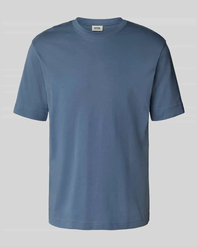 Drykorn T-Shirt mit Rundhalsausschnitt Modell 'RAPHAEL 10 Blau