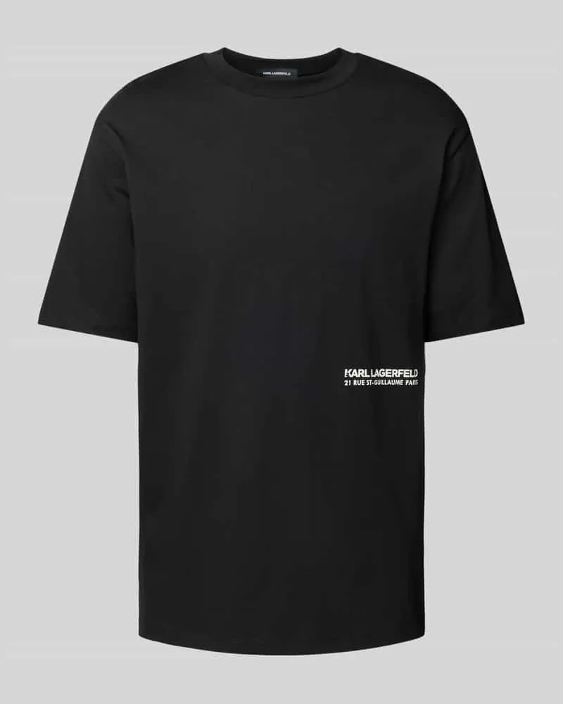 Karl Lagerfeld T-Shirt mit Label-Print 