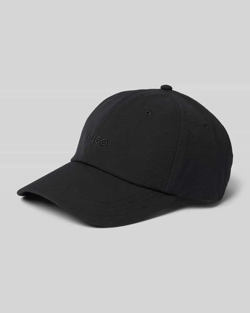 HUGO BOSS Basecap mit Strukturmuster Modell 'Mett 
