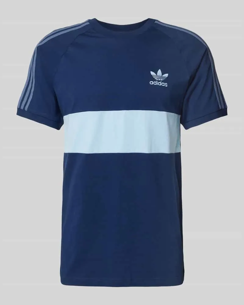 adidas T-Shirt mit Logo-Stitching 
