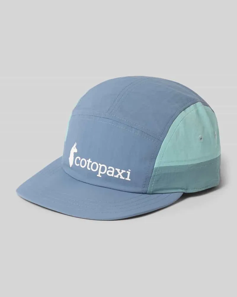Cotopaxi 5-Panel Hat mit Logo-Print Modell 'Tech Jeansblau