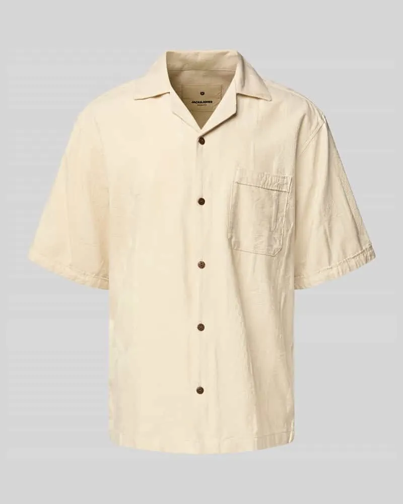 Jack & Jones Freizeithemd mit Reverskragen Modell 'LUKE 