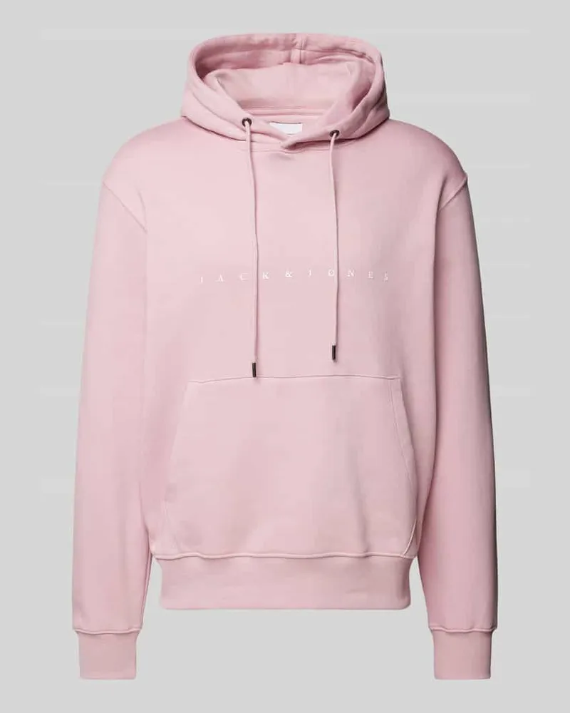 Jack & Jones Hoodie mit Label-Print 