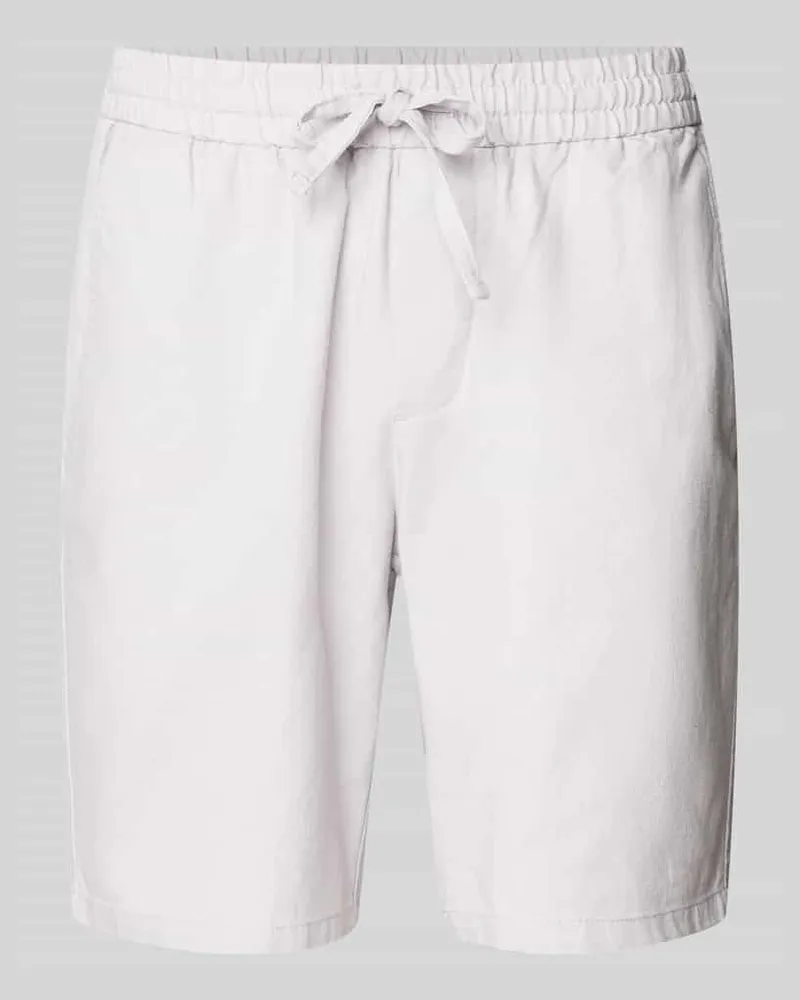 Only & Sons Regular Fit Shorts aus Baumwoll-Leinen-Mix Modell 'LINUS 
