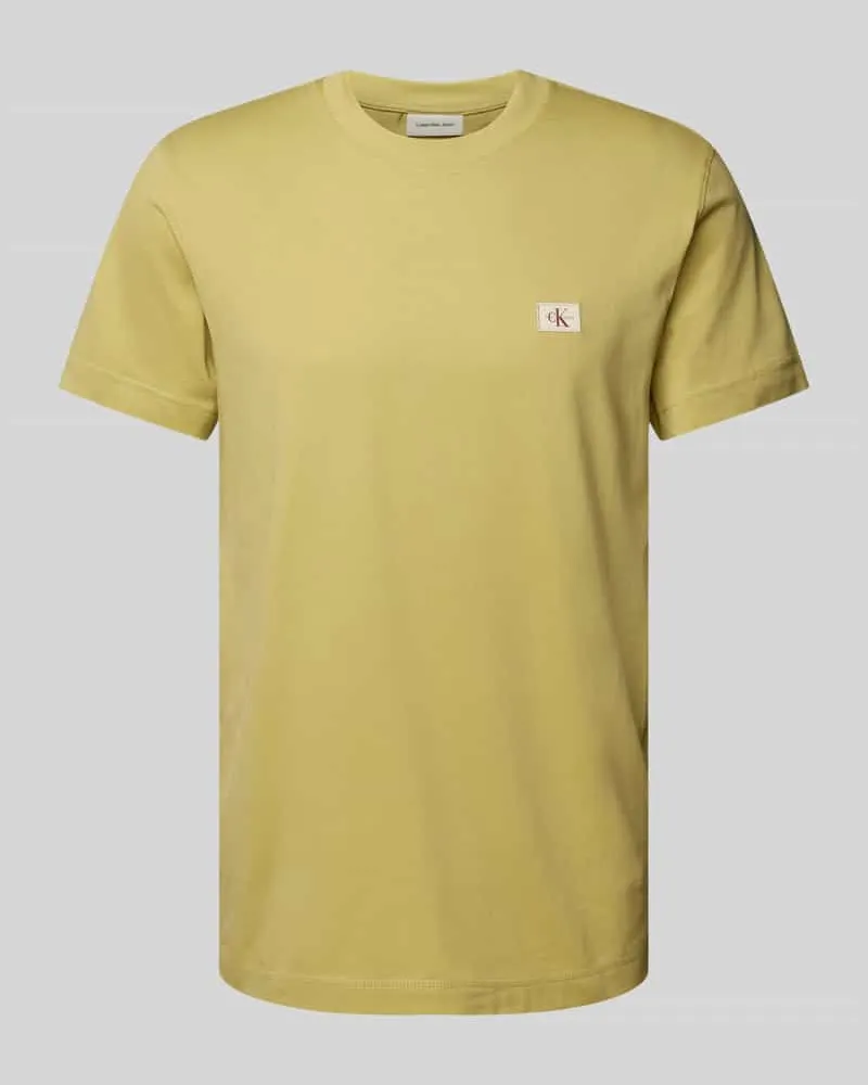 Calvin Klein T-Shirt mit Label-Badge 