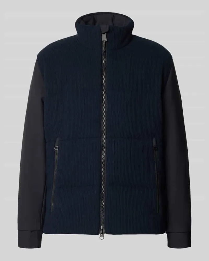 Strellson Regular Fit Blouson mit Logo-Detail Marine