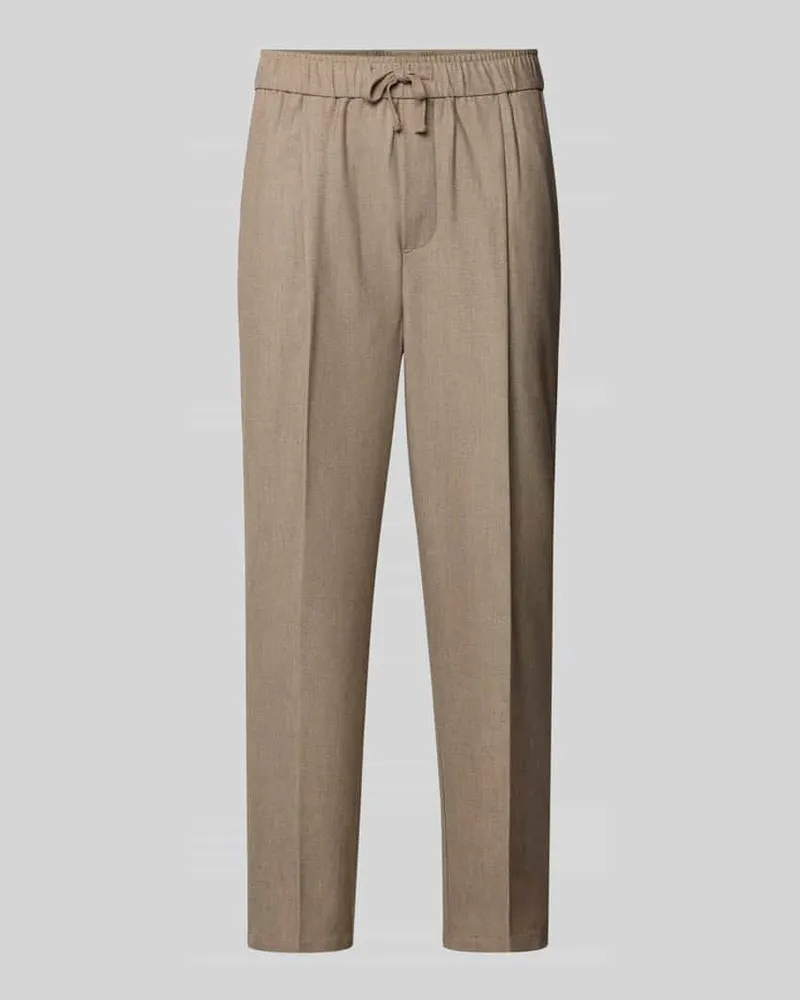 Casual Friday Tapered Fit Stoffhose mit Bundfalten Modell 'Haakan 