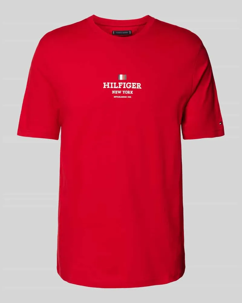 Tommy Hilfiger T-Shirt mit Label-Print 