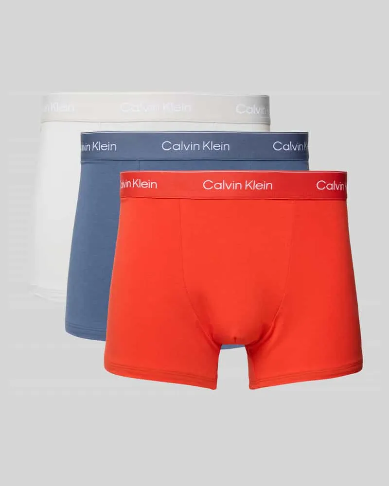 Calvin Klein Trunks mit Label-Bund im 3er-Pack 