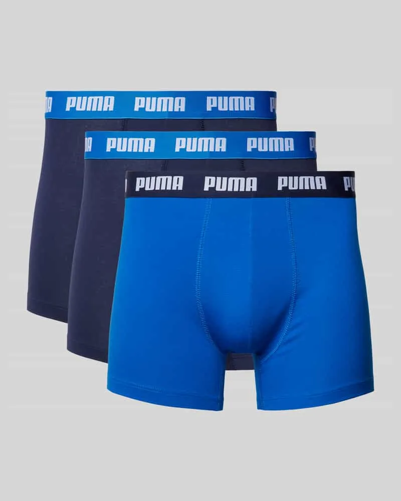 Puma Trunks mit Label-Detail im 3er-Pack 
