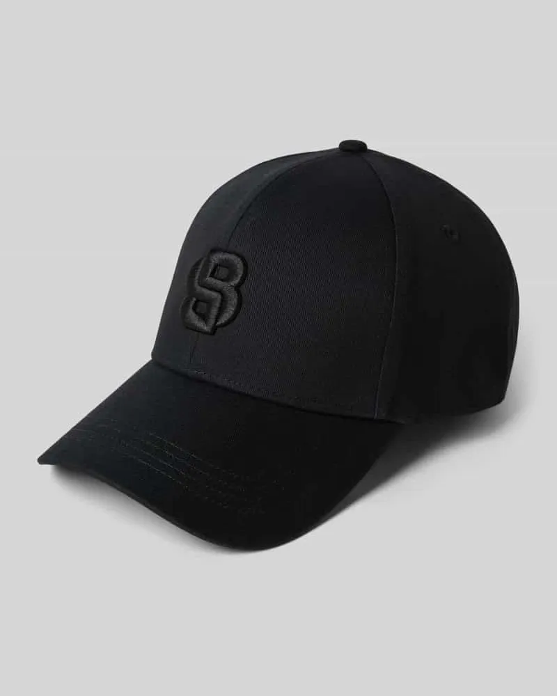 HUGO BOSS Basecap aus reiner Baumwolle Modell 'ZED-B-ICON Black