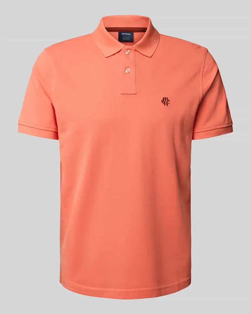 McNeal Poloshirt mit Label-Stitching 