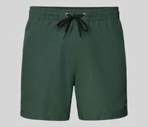 Regular Fit Badehose mit Logo-Patch Modell 'Everyday