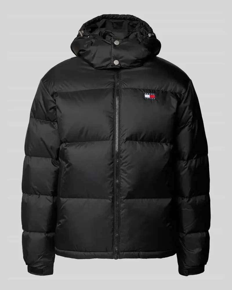 Tommy Hilfiger Regular Fit Steppjacke mit Daunen-Feder-Füllung Modell 'ALASKA Black