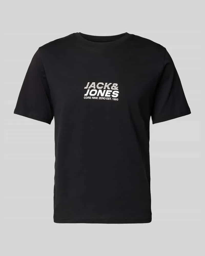 Jack & Jones T-Shirt mit Label-Print Modell 'TARMAC 
