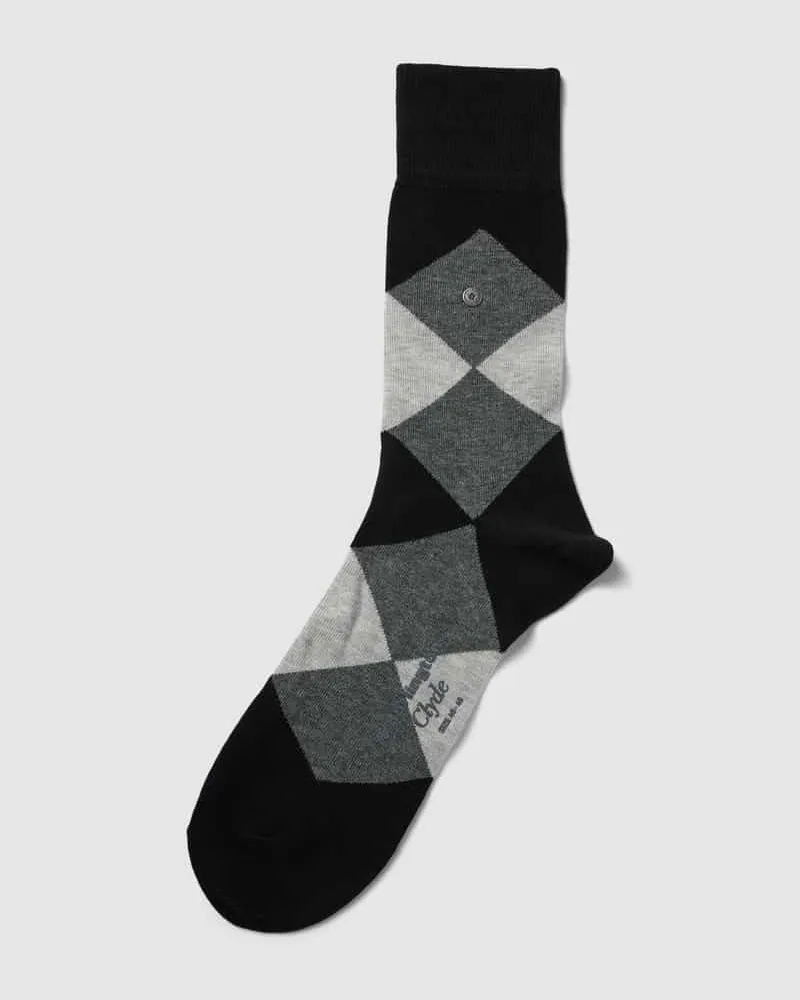 Burlington Socken mit Allover-Muster Modell 'Clyde 