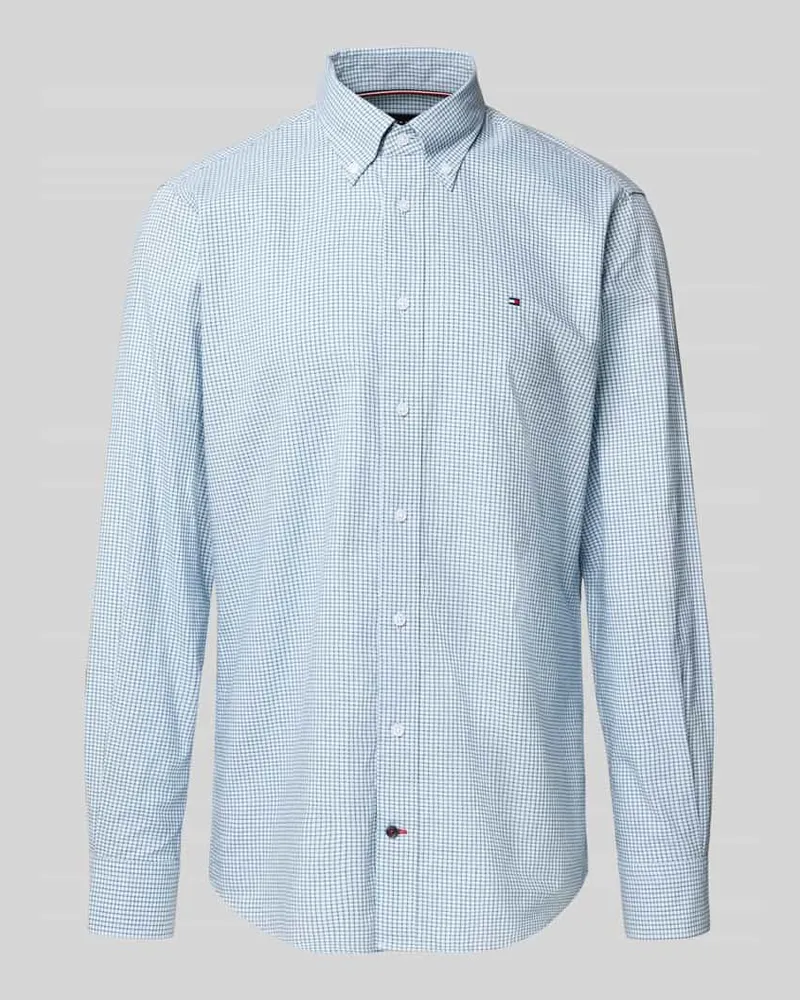 Tommy Hilfiger Regular Fit Businesshemd aus reiner Baumwolle 
